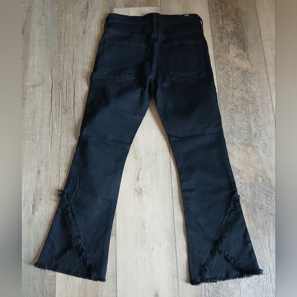 Citizen of Humanity Drew Fray Jeans in black, Size 27 - Picture 3 of 6